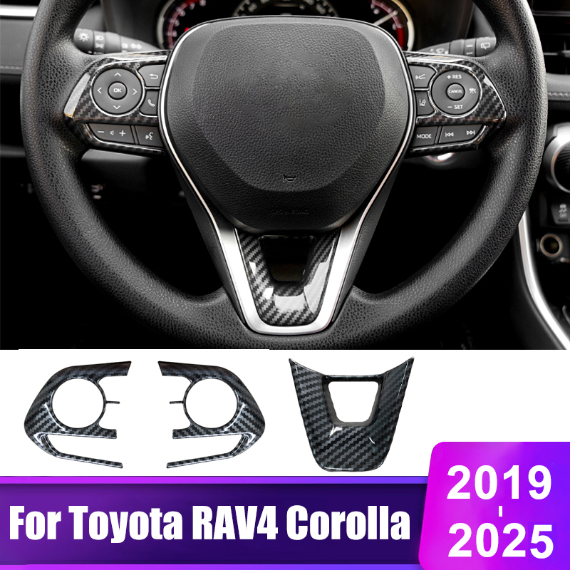 Steering Wheel Cover - For Toyota RAV4 XA50 Corolla 2019