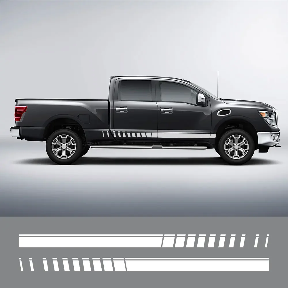 Car Accessories Nz - Car Door Side Sticker Pickup Stripe