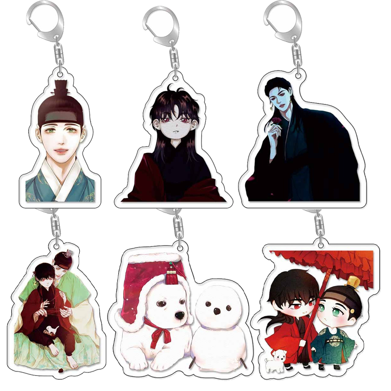 Car Accessories Girly - Hot Comic Q Version Acrylic Keychain