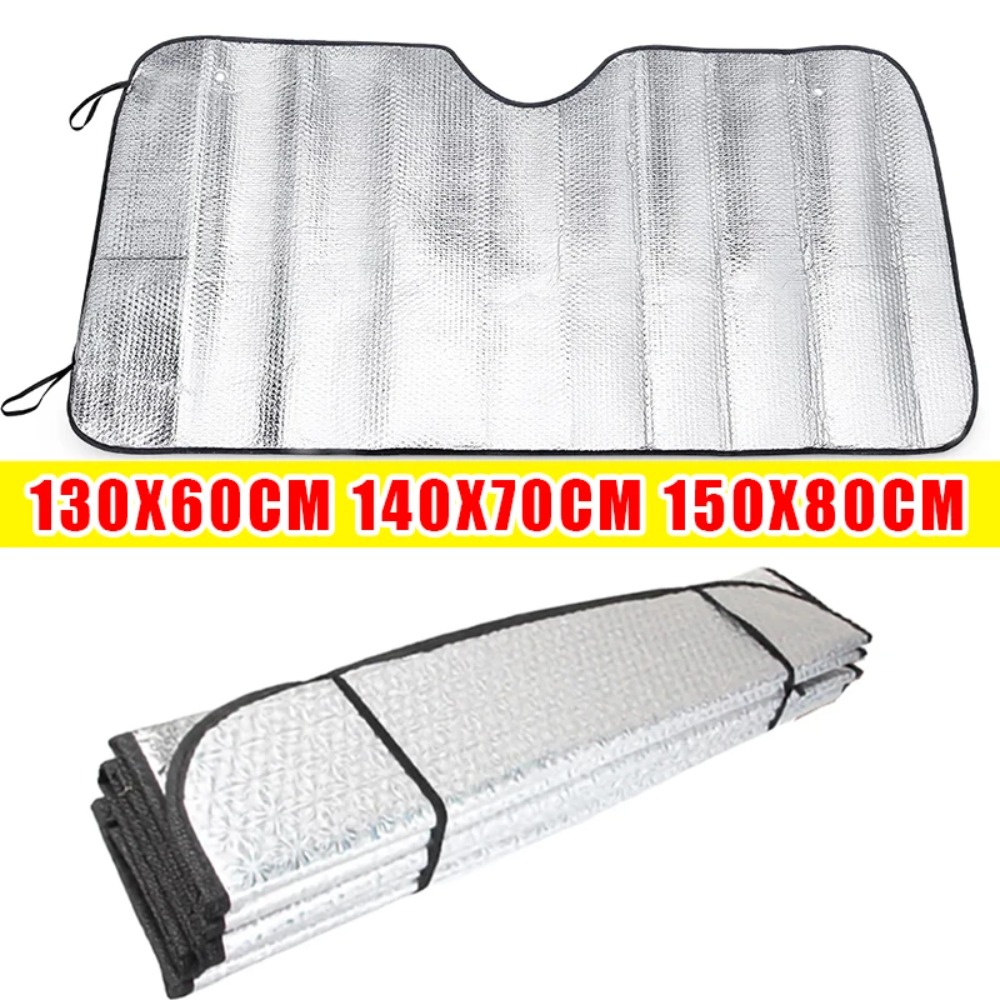 140x70CM Car Window Sun Shade  - Car Accessories For Winter ulasan dan harga