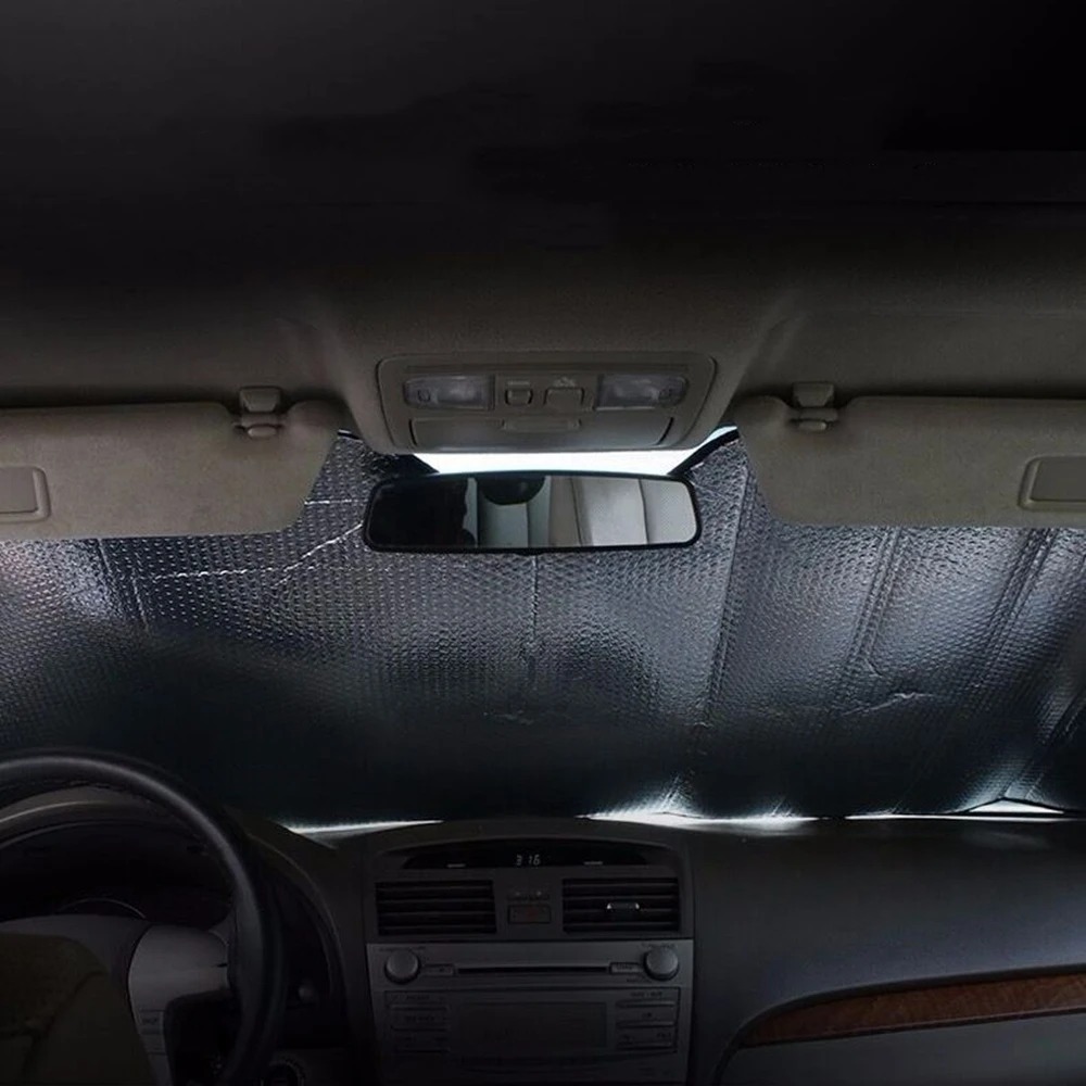 140x70CM Car Window Sun Shade  - Car Accessories For Winter ulasan dan harga