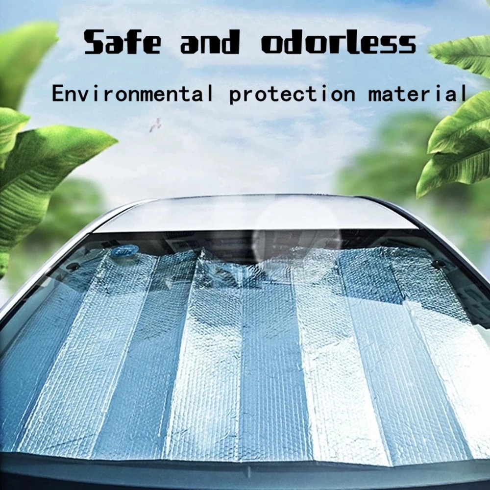 140x70CM Car Window Sun Shade  - Car Accessories For Winter ulasan dan harga