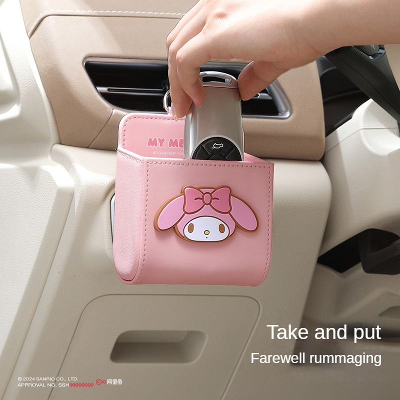 Sanrio Kuromi Hello Kitty Car  - Car Accessories Hanging ulasan dan harga