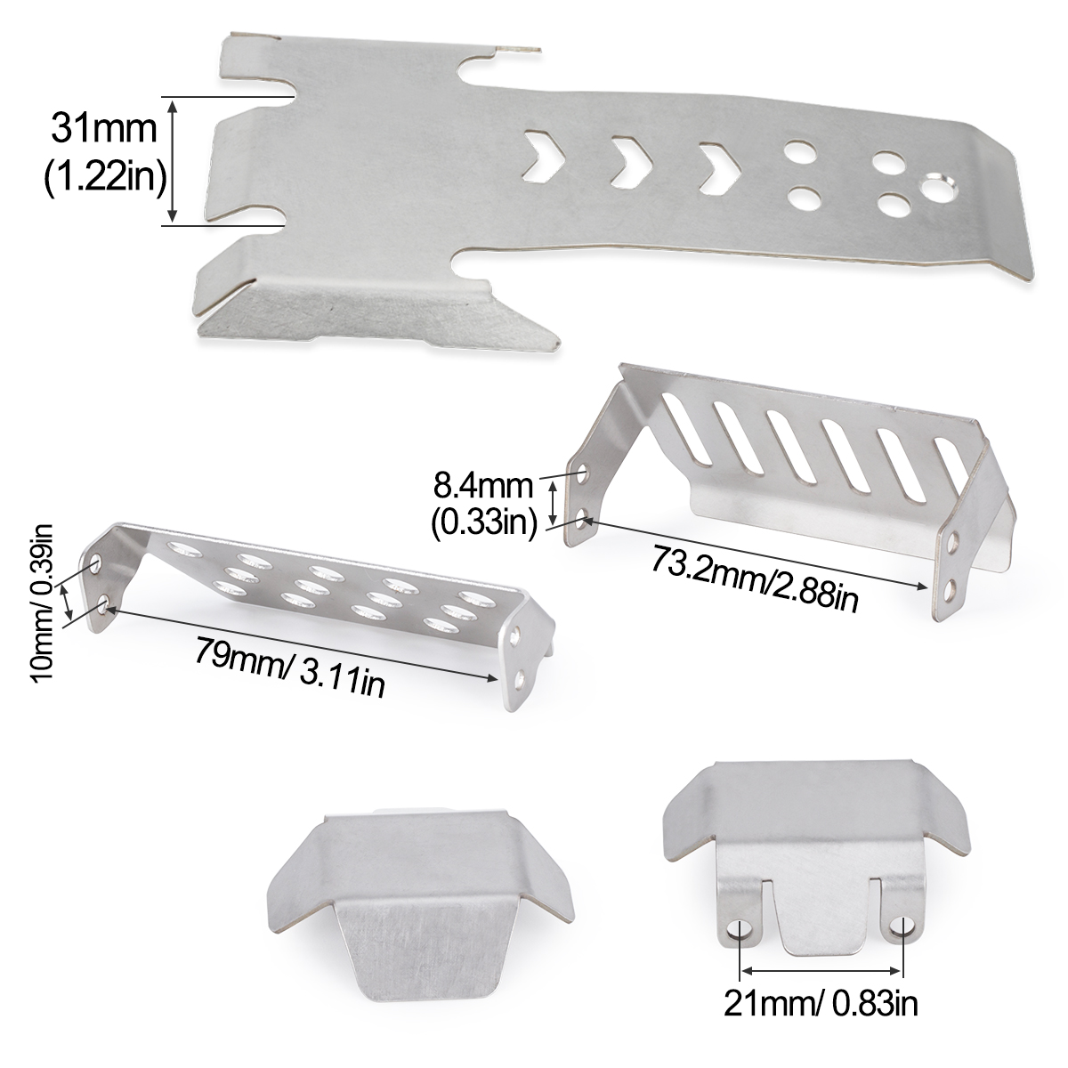 Stainless Steel Axle Protector - Car Accessories Phoenix ulasan dan harga