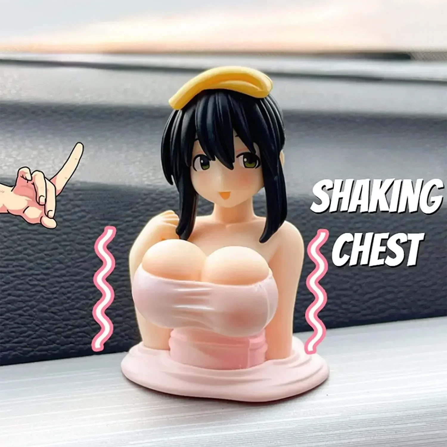 Sexy Anime Shaking Boobs Conso - Car Accessories Girly ulasan dan harga