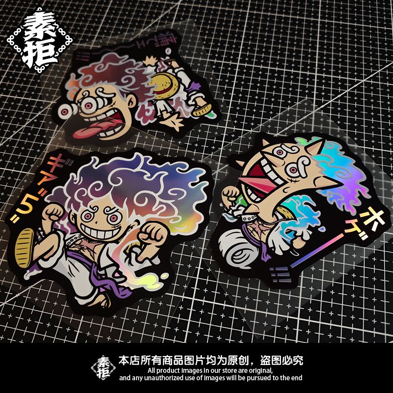 One Piece Nika Monkey D. Luffy - D.A.D Car Accessories ulasan dan harga