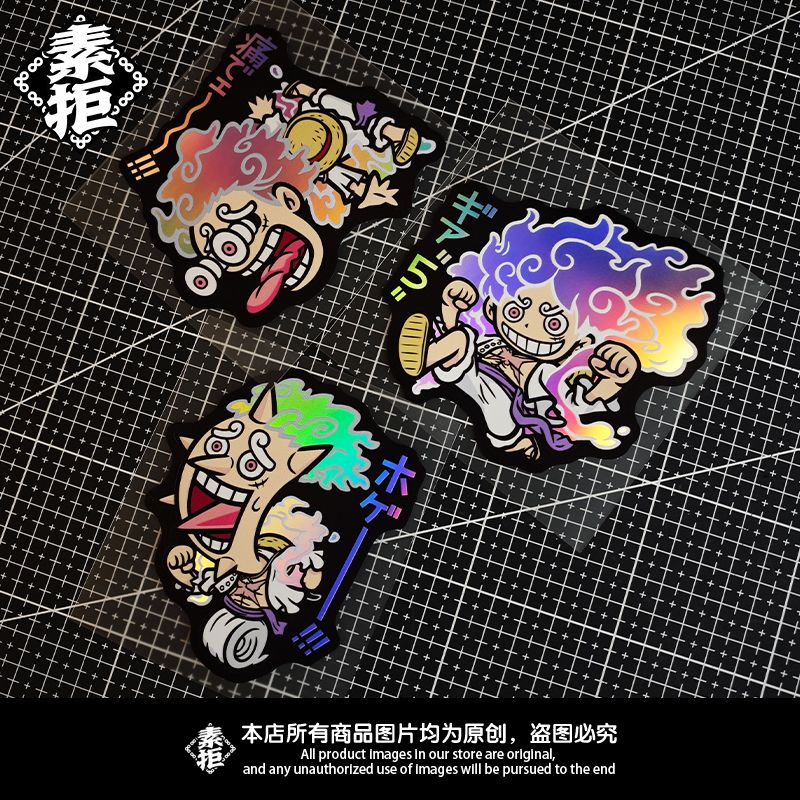 One Piece Nika Monkey D. Luffy - D.A.D Car Accessories ulasan dan harga