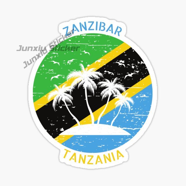 TANZANIA ZANZIBAR Flag Car Sti - Car Accessories Zanzibar ulasan dan harga