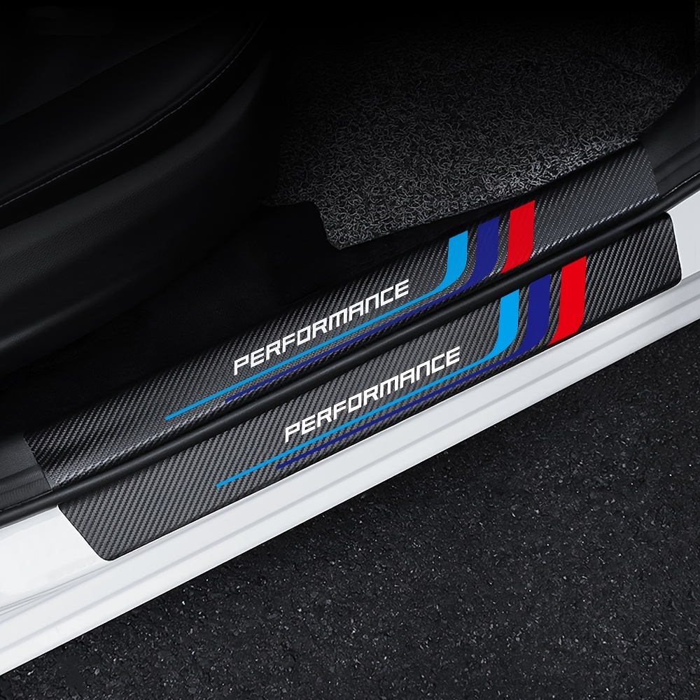 4pcs Carbon Fiber Sill Plate S - Car Accessories Nz ulasan dan harga