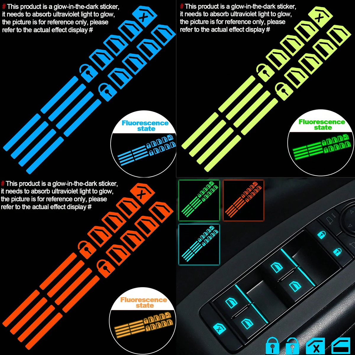 18pcs Car Window Control Butto - Car Accessories Nz ulasan dan harga