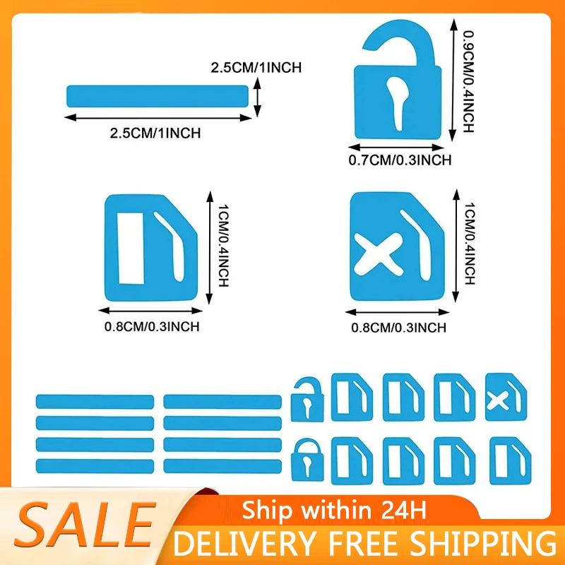18pcs Car Window Control Butto - Car Accessories Nz ulasan dan harga