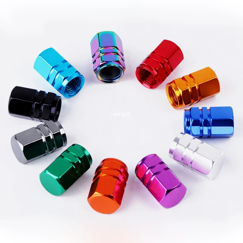 4Pcs Aluminum Tire Valve Caps  - Steering Wheel Cover ulasan dan harga