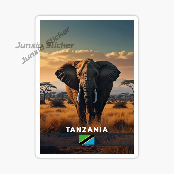 TANZANIA ZANZIBAR Flag Nationa - Car Accessories Zanzibar ulasan dan harga