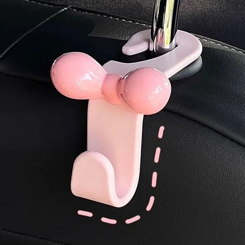 Minimalist Bow Car Back Seat H - Car Accessories Hanging ulasan dan harga
