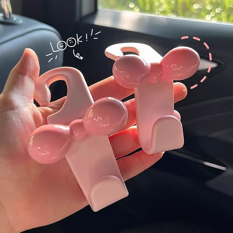 Minimalist Bow Car Back Seat H - Car Accessories Hanging ulasan dan harga