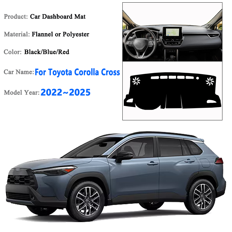 Dashboard Cover Dash Mat for T - Car Accessories Sticker ulasan dan harga