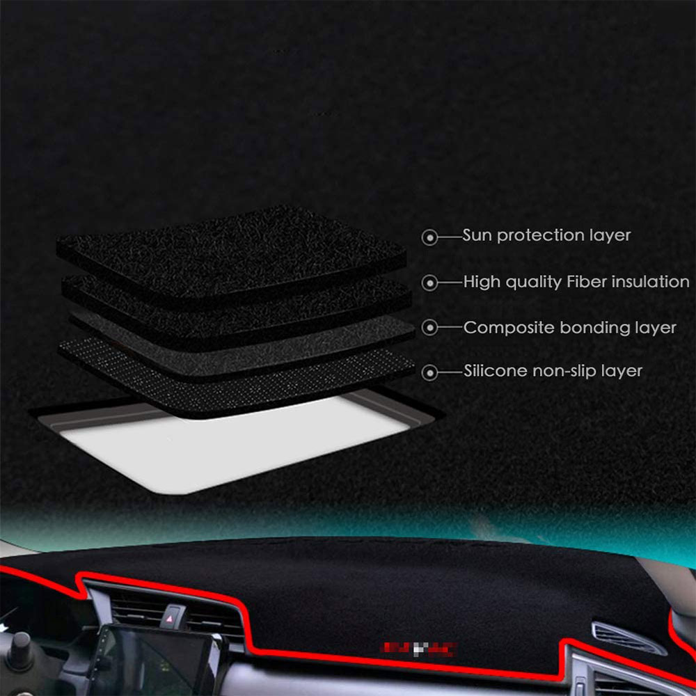 Dashboard Cover Dash Mat for T - Car Accessories Sticker ulasan dan harga