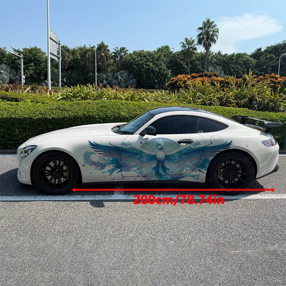 2Pcs Cyan Mist Iridescent Phoe - Car Accessories Phoenix ulasan dan harga
