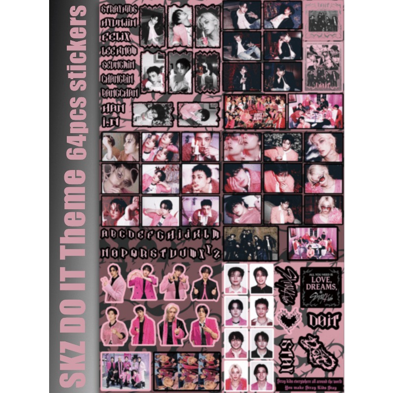 64pcs/65pcs/69pcs StrayKid,SK, - Car Accessories Nz ulasan dan harga