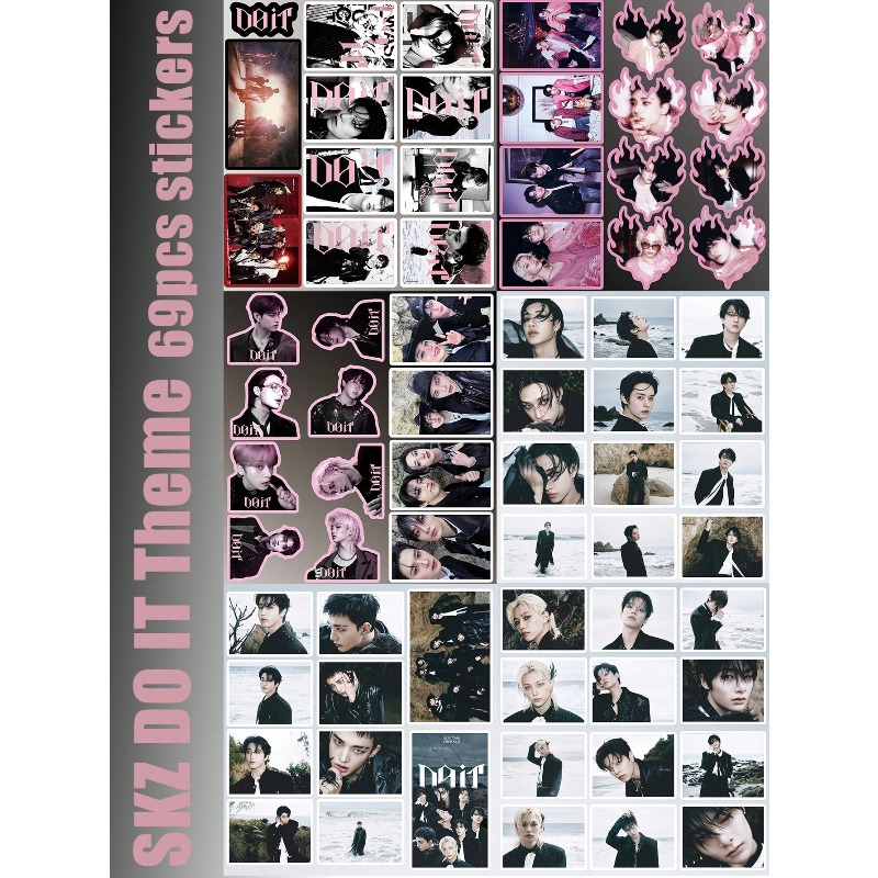 64pcs/65pcs/69pcs StrayKid,SK, - Car Accessories Nz ulasan dan harga