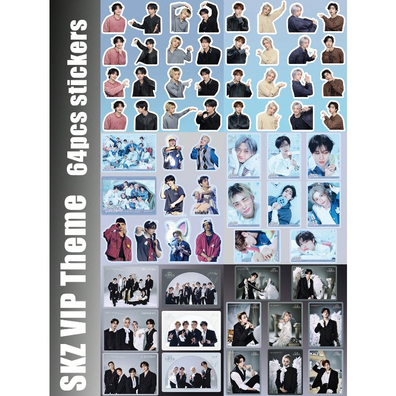 64pcs/65pcs/69pcs StrayKid,SK, - Car Accessories Nz ulasan dan harga