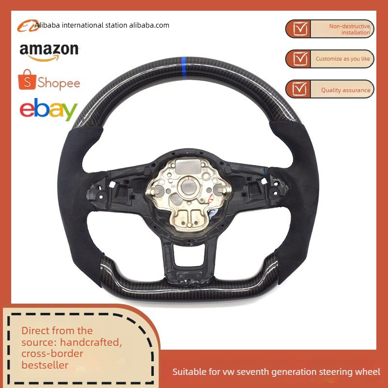Suitable for Golf 7GTIGolf7 Ca - Steering Wheel Cover ulasan dan harga