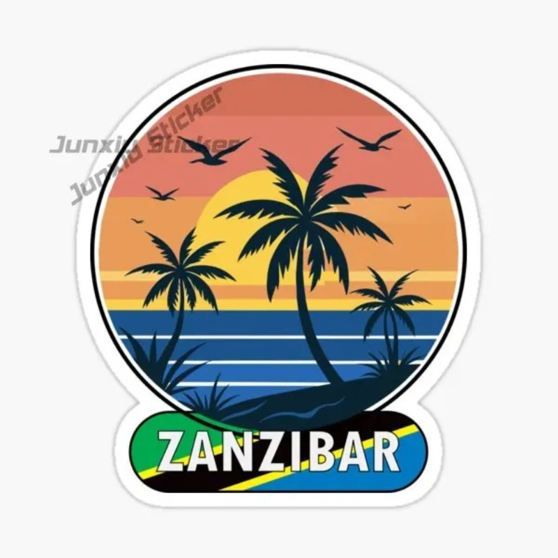 TANZANIA ZANZIBAR Flag Nationa - Car Accessories Zanzibar ulasan dan harga