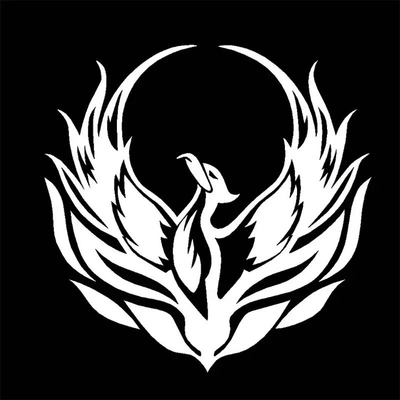 Flame Fire Phoenix Cool Car St - Car Accessories Phoenix ulasan dan harga