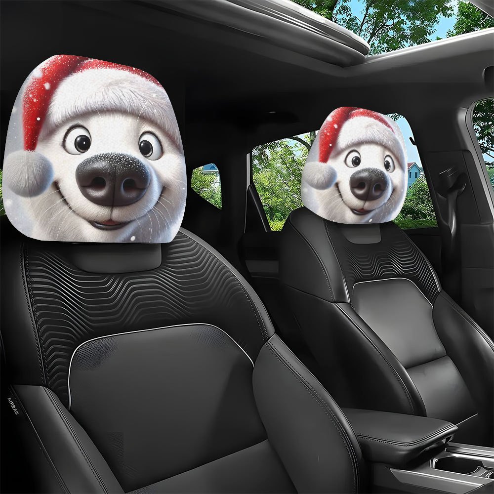 2pcs Christmas hats, cute pupp - Car Accessories For Winter ulasan dan harga