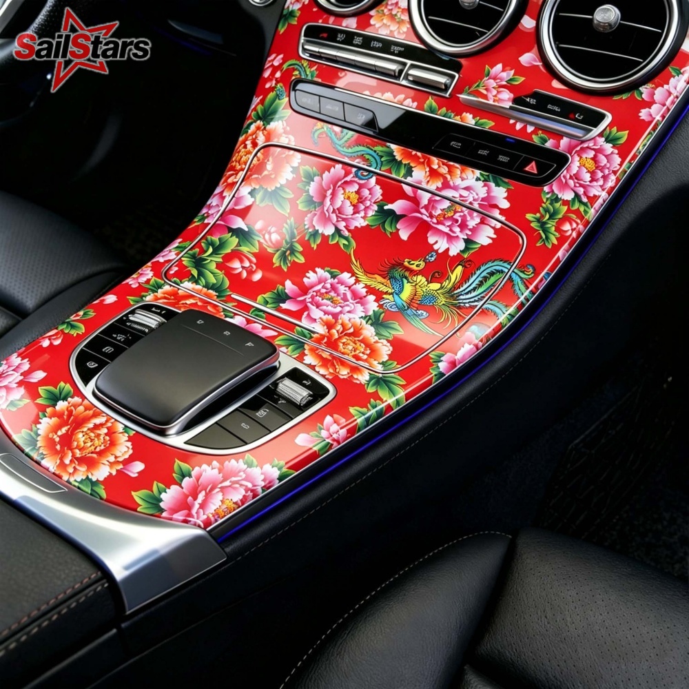 Phoenix‌ Flower Pattern Decals - Car Accessories Phoenix ulasan dan harga