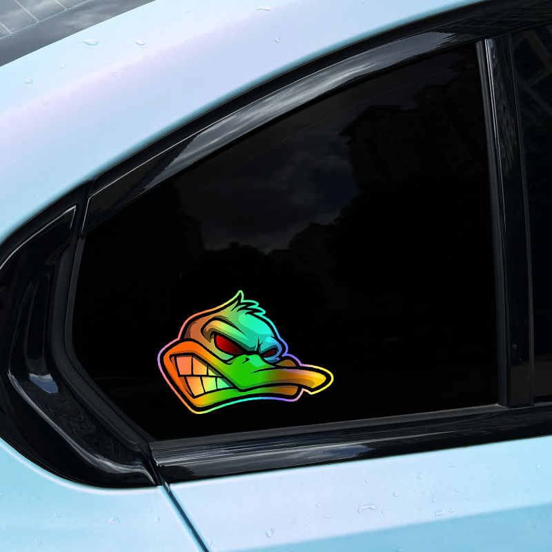 1PC Funny Cartoon Angry Duck H - Car Accessories Nz ulasan dan harga