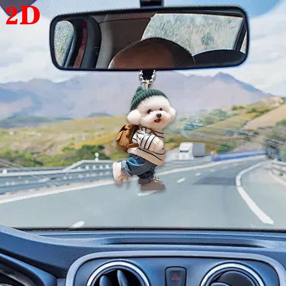 Creative Puppy Backpack 2D Rea - Car Accessories Hanging ulasan dan harga