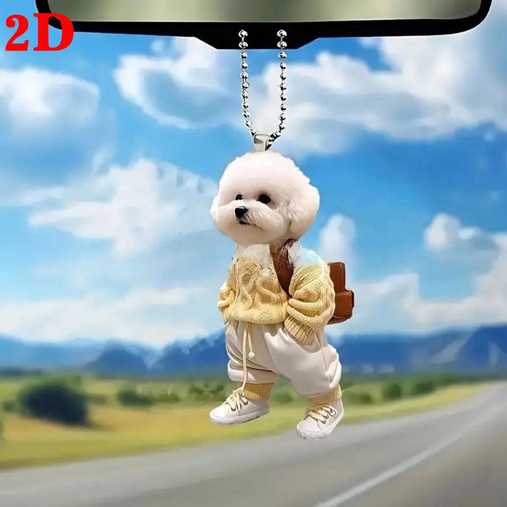 Creative Puppy Backpack 2D Rea - Car Accessories Hanging ulasan dan harga
