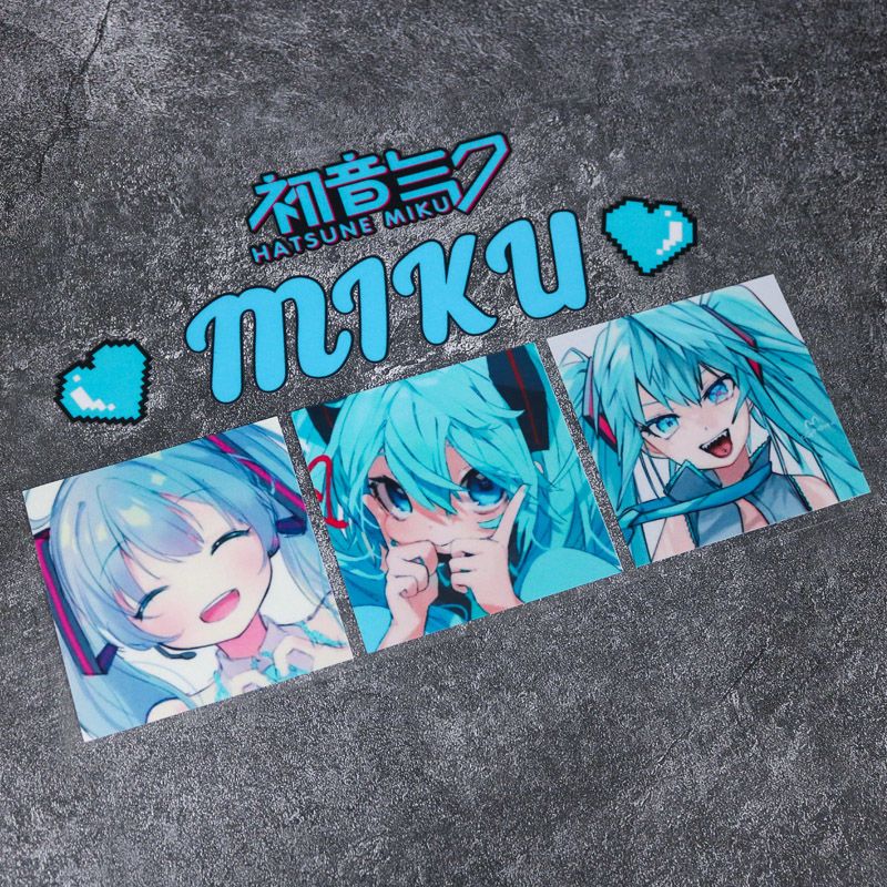 2026 New Creative Hatsune Miku - Car Accessories Sticker ulasan dan harga