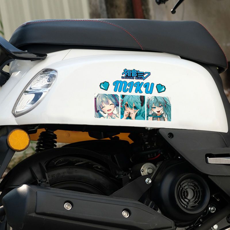 2026 New Creative Hatsune Miku - Car Accessories Sticker ulasan dan harga