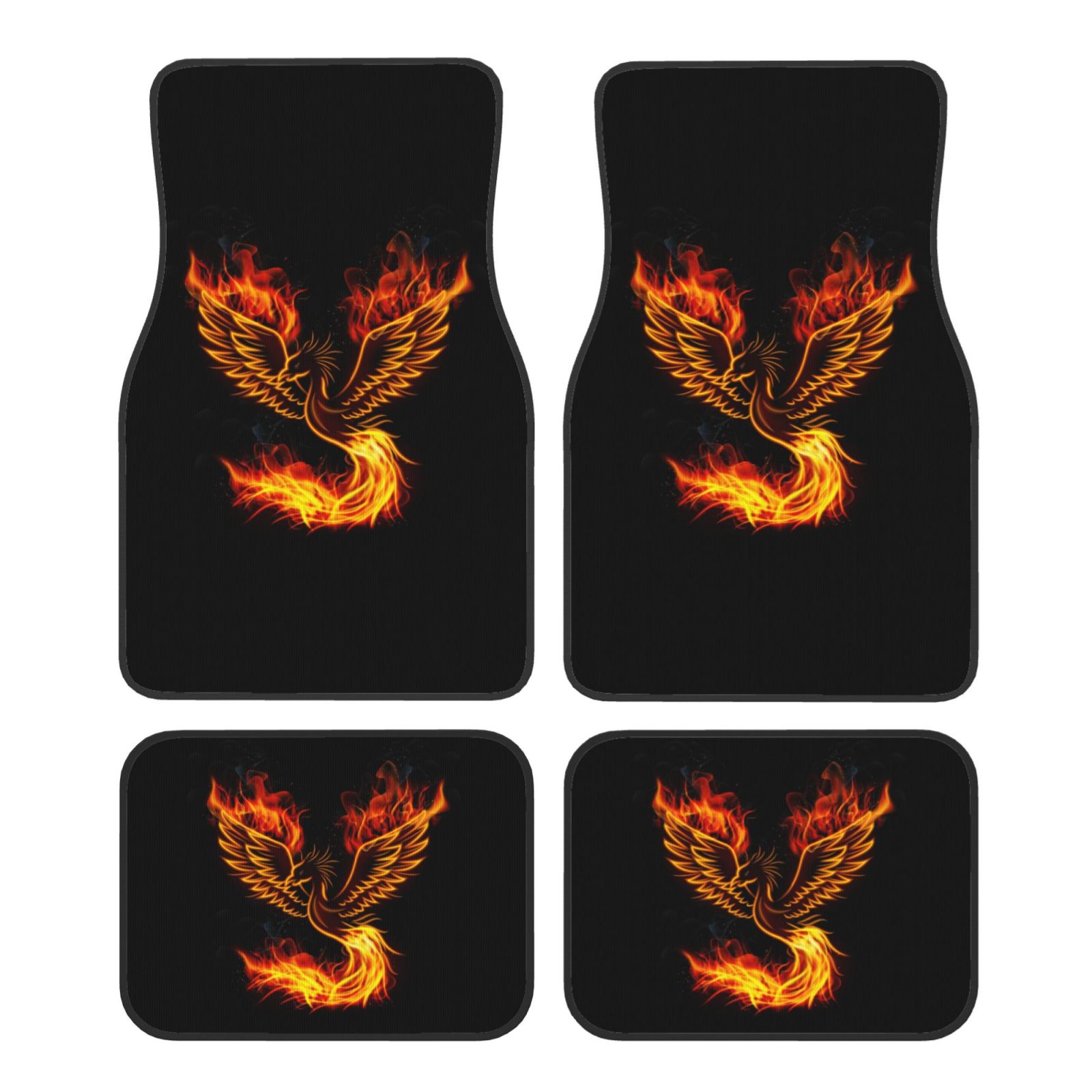 Flame Bird Fire Phoenix Print  - Car Accessories Phoenix ulasan dan harga