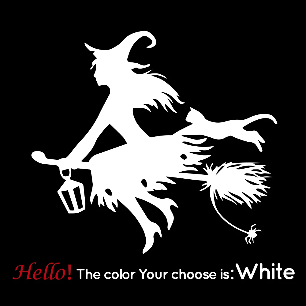 Car Sticker Personality Witch  - Car Accessories Nz ulasan dan harga