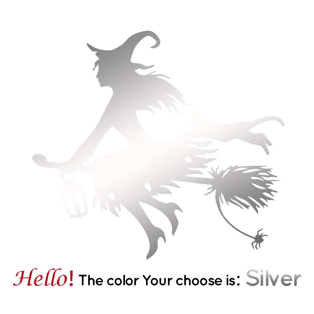 Car Sticker Personality Witch  - Car Accessories Nz ulasan dan harga