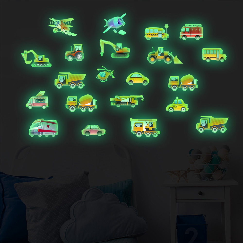Luminous Car Wall Sticker 21Pc - Car Accessories Nz ulasan dan harga
