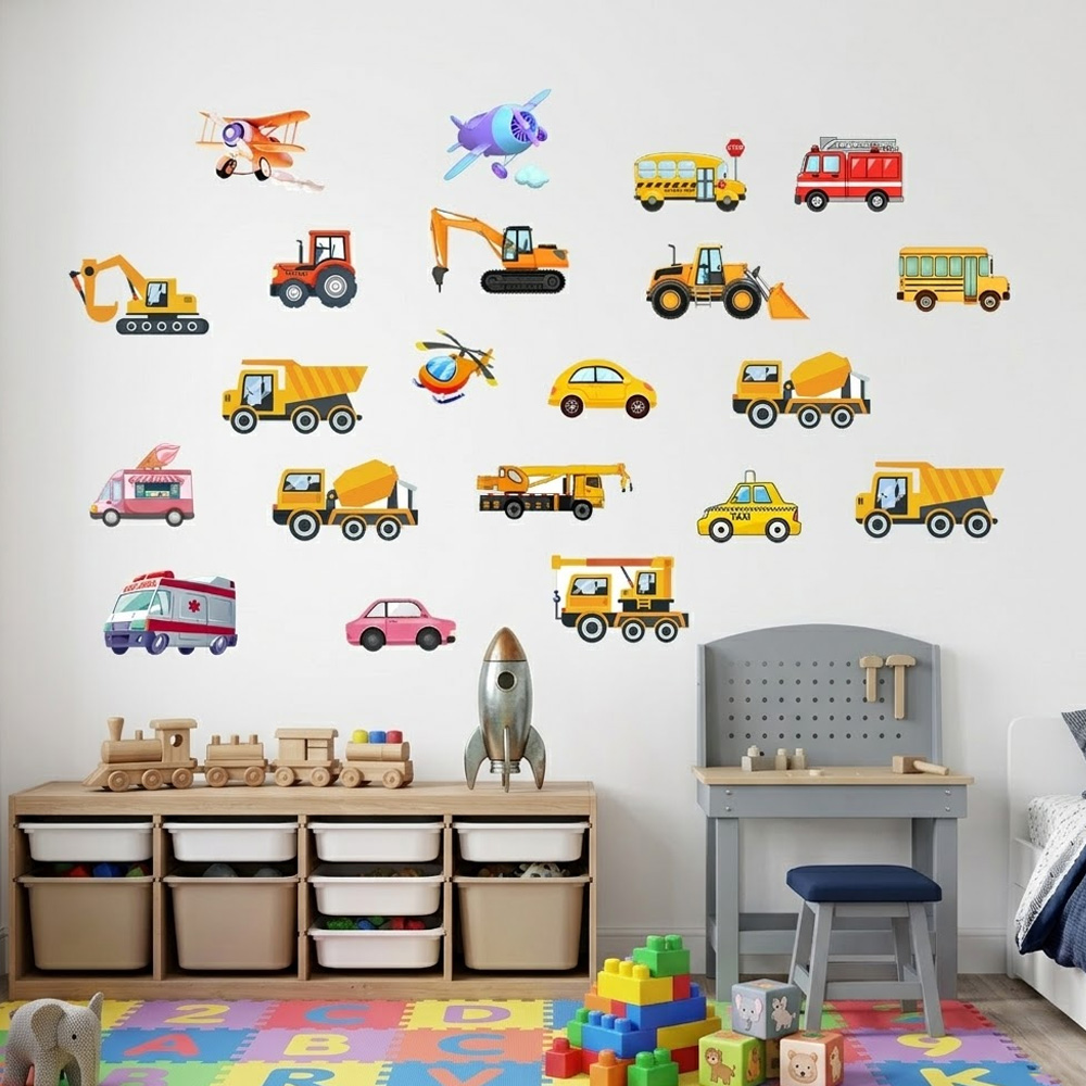 Luminous Car Wall Sticker 21Pc - Car Accessories Nz ulasan dan harga