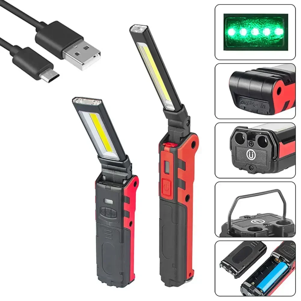 Dimmable COB LED Work Light US - Car Accessories Hanging ulasan dan harga