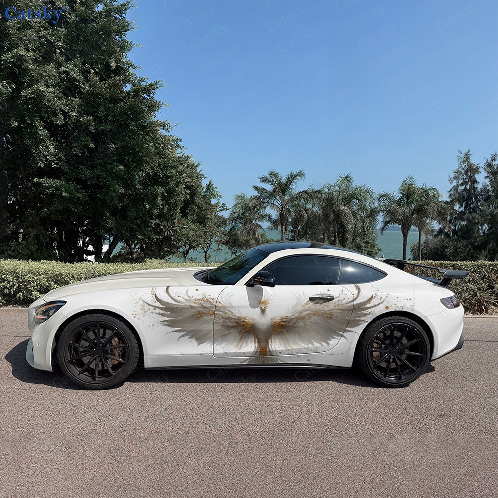 2pcs Mythical Golden Speckle P - Car Accessories Phoenix ulasan dan harga