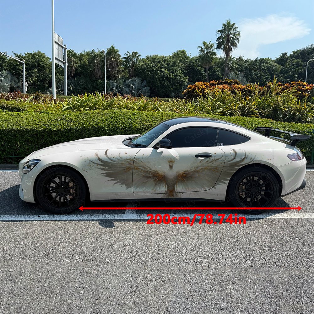 2pcs Mythical Golden Speckle P - Car Accessories Phoenix ulasan dan harga