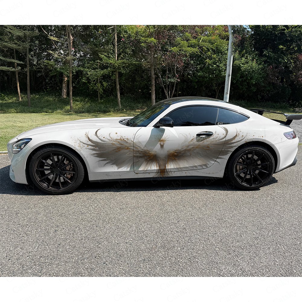 2pcs Mythical Golden Speckle P - Car Accessories Phoenix ulasan dan harga