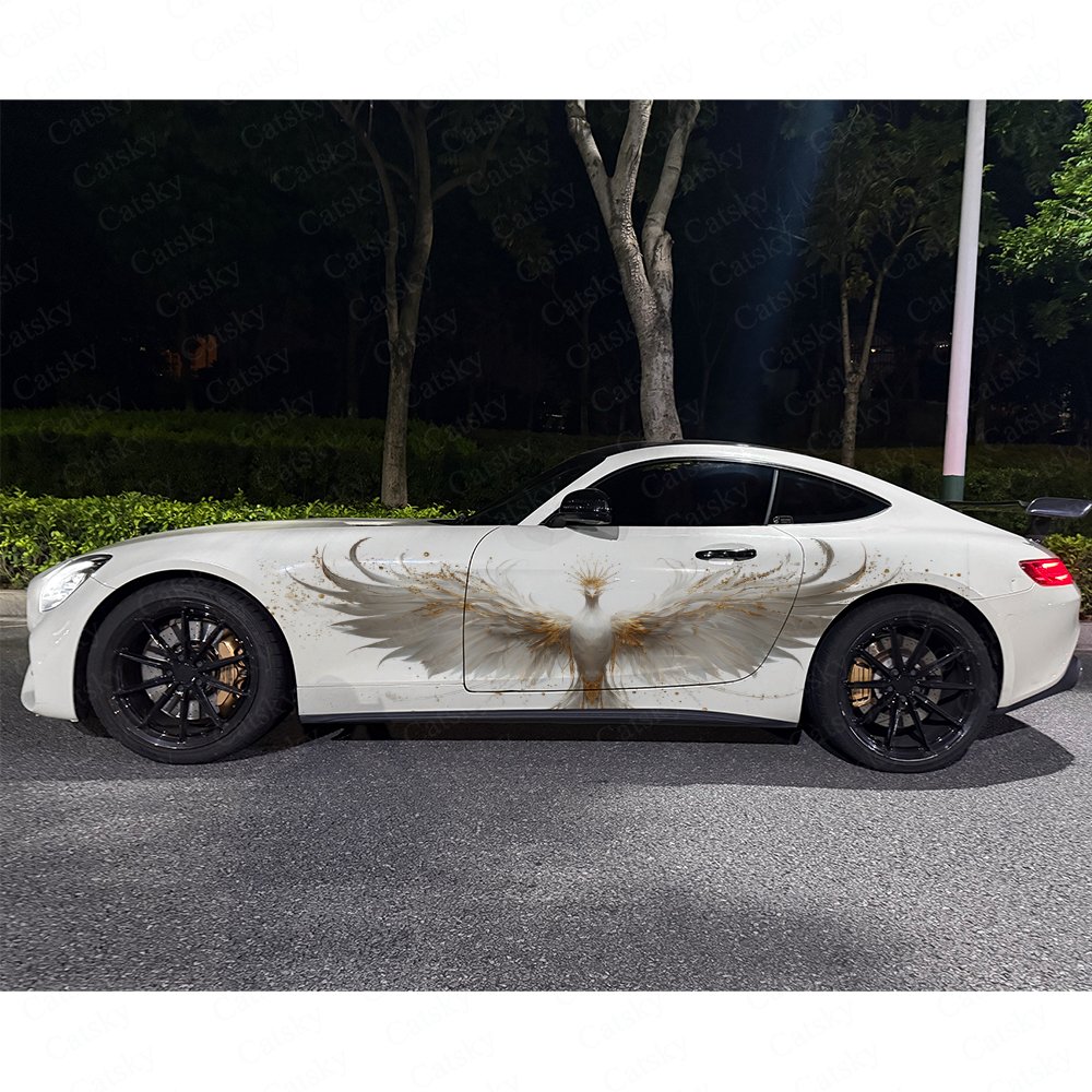 2pcs Mythical Golden Speckle P - Car Accessories Phoenix ulasan dan harga