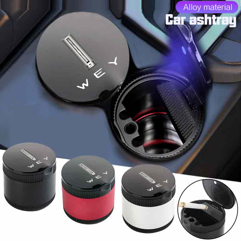 Universal Car LED Ashtray Cont - Car Accessories Under 500 ulasan dan harga