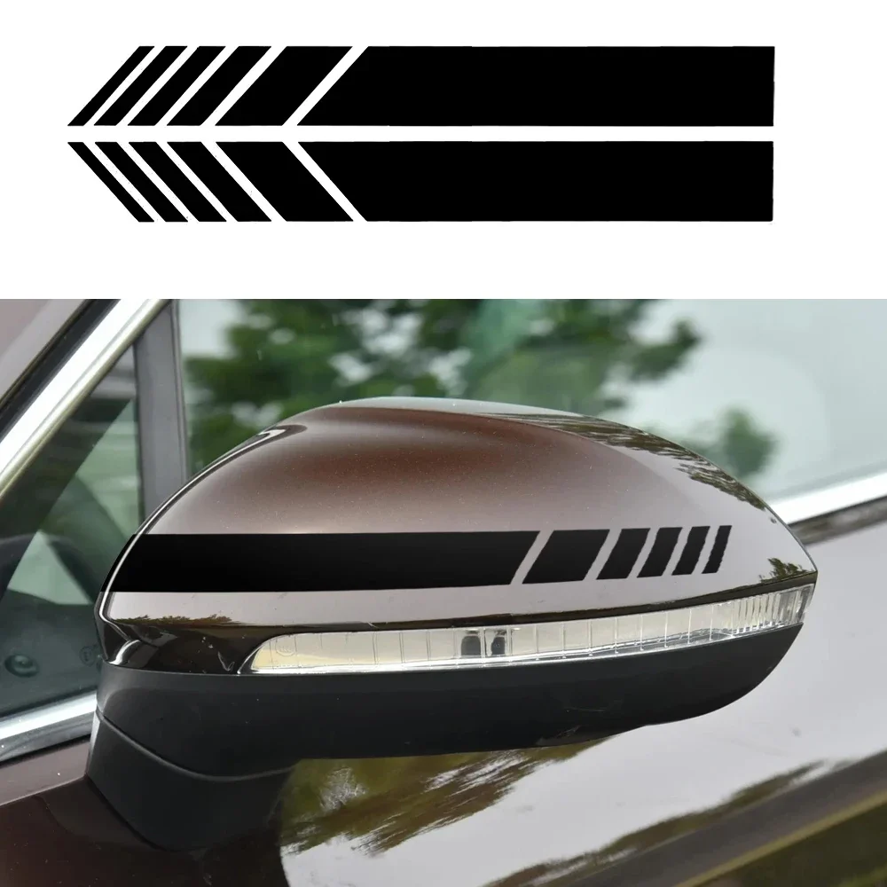 Rear View Mirror Sticker 1PCS  - Car Accessories Nz ulasan dan harga
