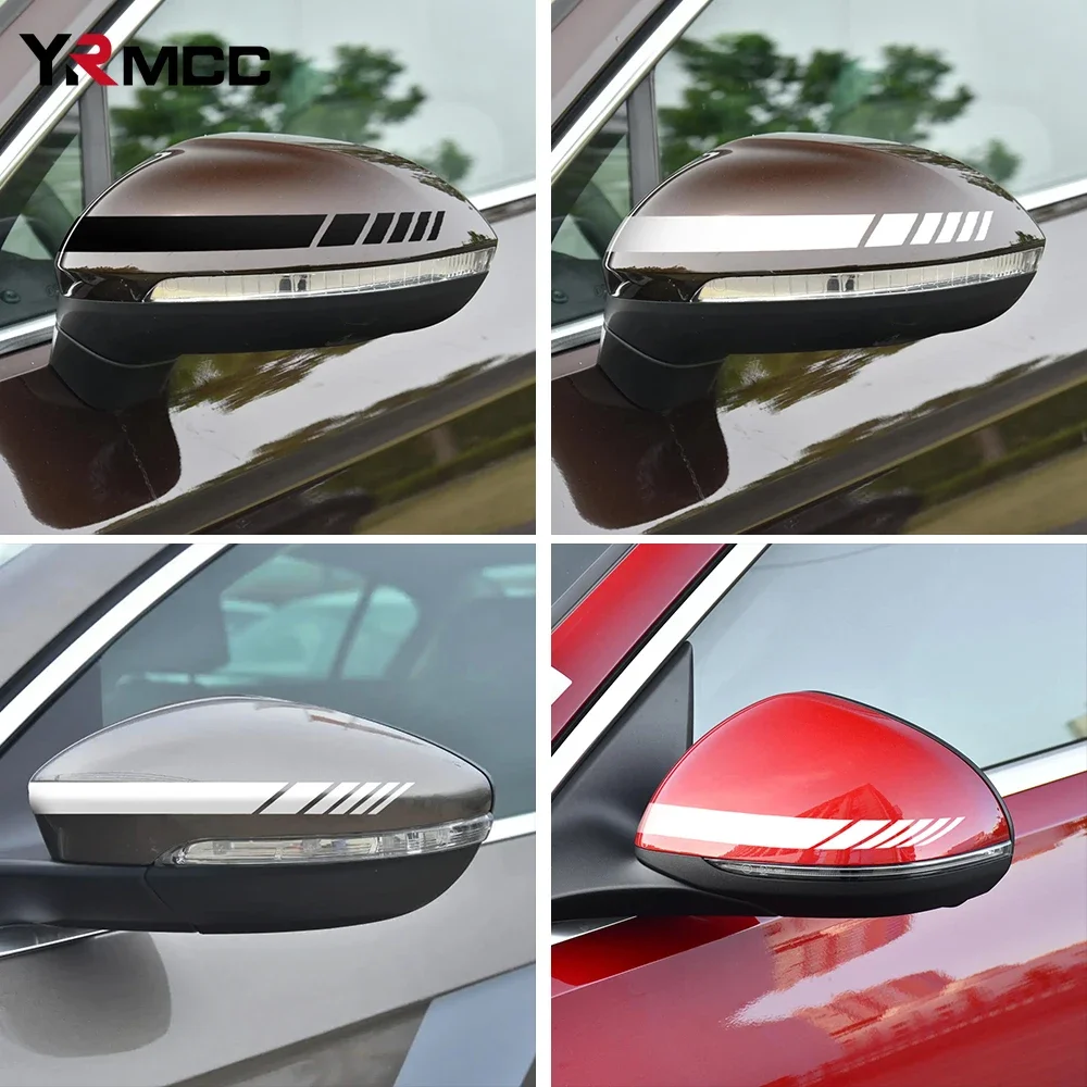 Rear View Mirror Sticker 1PCS  - Car Accessories Nz ulasan dan harga