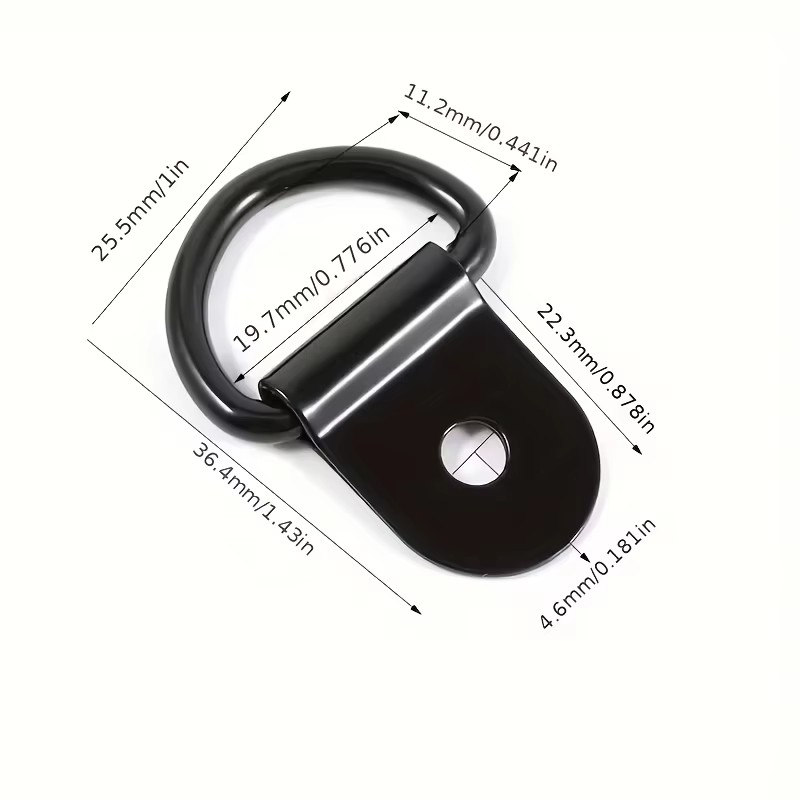 10Pcs D Rings Tie Down Anchors - Car Accessories Hanging ulasan dan harga