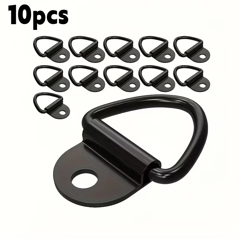 10Pcs D Rings Tie Down Anchors - Car Accessories Hanging ulasan dan harga